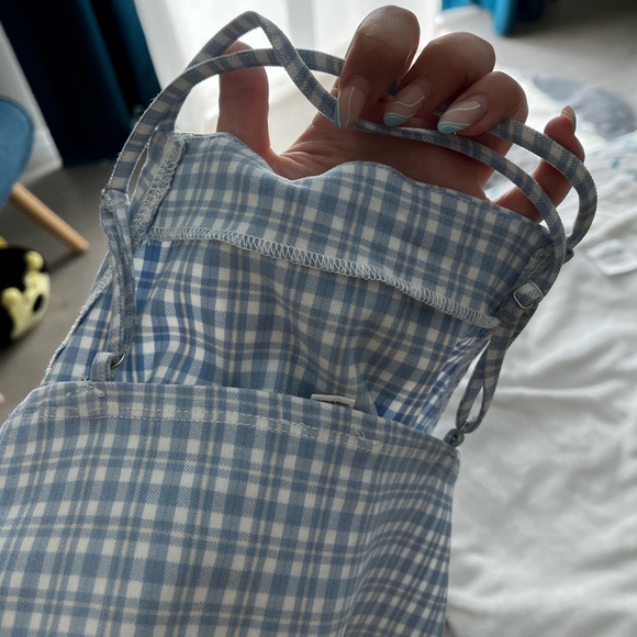 Garage matching plaid tank top and skort summer set 💙 - Picture 5 of 12